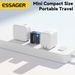 Essager Mini 30W PD QZ.0 Schnelles Typ-C-Ladegerät für iPhone 16 15 14 13 Pro Samsung S25 Xiaomi iPad Reiseadapter_voghion.com