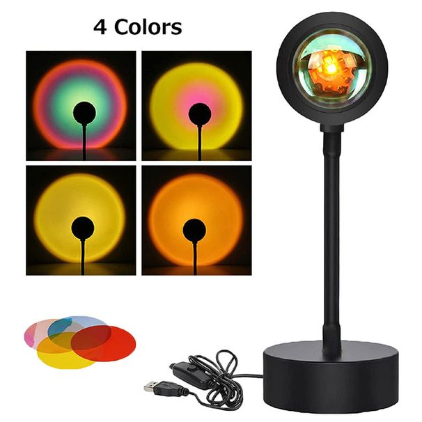 Slimme Bluetooth Zonsondergang Projectielamp Zonsondergang Projector Nachtlampje APP Afstandsbediening Led-verlichting voor Kamerdecoratie Fotografie Geschenken_voghion.com