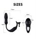 CHIJIANG New Telescopic Anal Plug Prostate Vibrator Massager Wireless Remote Control Double Ring Semen Lock_voghion.com