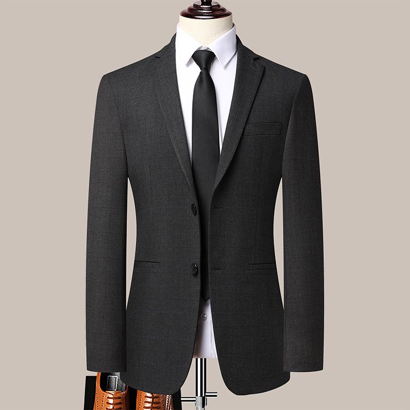 Veste de costume pour homme, tenue de travail, tenue de soirée, mariage, petite veste de marié, ensemble deux pièces_voghion.com