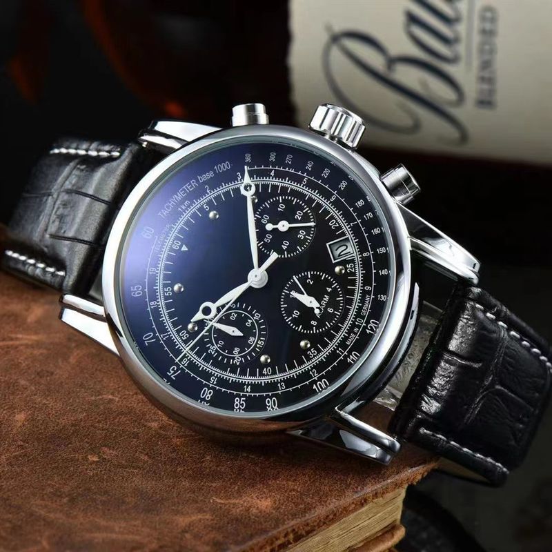 Platform Zeep Fashion Men's Casual Quartz Leather Strap Watch_voghion.com
