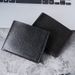 Short Wallet with Zipper Men's Wallet Horizontal Men's Wallet Ultra-Thin Two-Fold Simple PU Leather_voghion.com