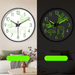 Orologio da parete luminoso personalizzato per soggiorno e camera da letto, orologio al quarzo, silenzioso, semplice, creativo e moderno_voghion.com