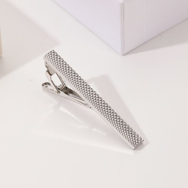 Hot sælgende nye slipsenåle til tøj, kobber skjorteslipsenål, enkel skjorteklemme til mænd_voghion.com