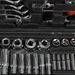 216 Pcs 1/2' 3/8' 1/4' Socket Wrench Bit Set Ratchet Spanner Car.Repair*Tool-Kit_voghion.com