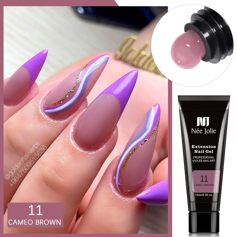 Nail Glue New Nail Extension Glue Nail Art Paper Free Fast Extension Crystal Model Crystal Glue 15ml Can Stick To Diamond_voghion.com
