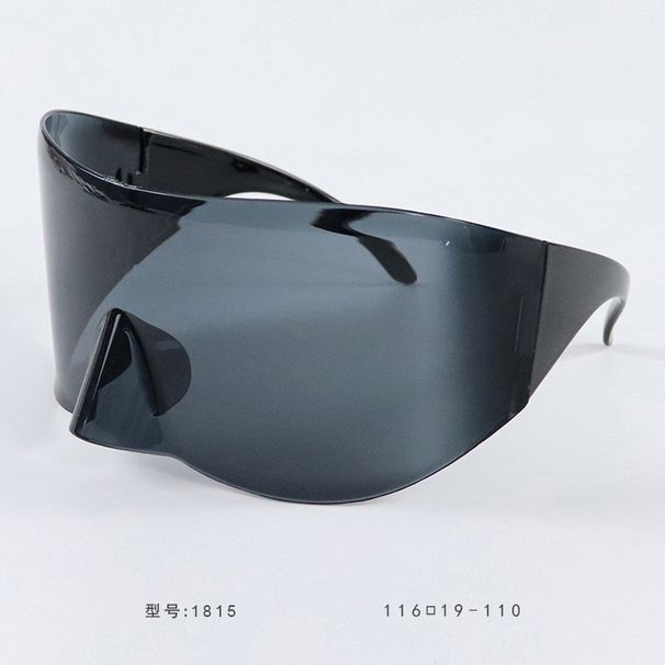 New Futuristic Tech-style Cool Oversized One-piece Goggles Cyberpunk Sunglasses_voghion.com