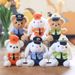 Police Plush Adorable Bear Keychain Cute Soft Stuffed Toy Animal Accessory_voghion.com