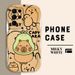 Capybara Cute Cartoon Phone Case for Samsung Galaxy S20 FE S23 FE S22 Plus S24 S25 Ultra S21 S23 S25 Ultra S25 Plus Soft Cover_voghion.com
