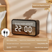 Shadow Giant D5 Bluetooth Student Spiegel Uhr Alarm Subwoofer Wake-Up Smart Lautsprecher_voghion.com