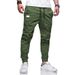 Neue Cargohose Für Herren, Lockere, Gerade Sportbekleidung, Einfarbige Jogginghose, Große Jogger, Gewebte Hose, Lässige Herrenhose_voghion.com