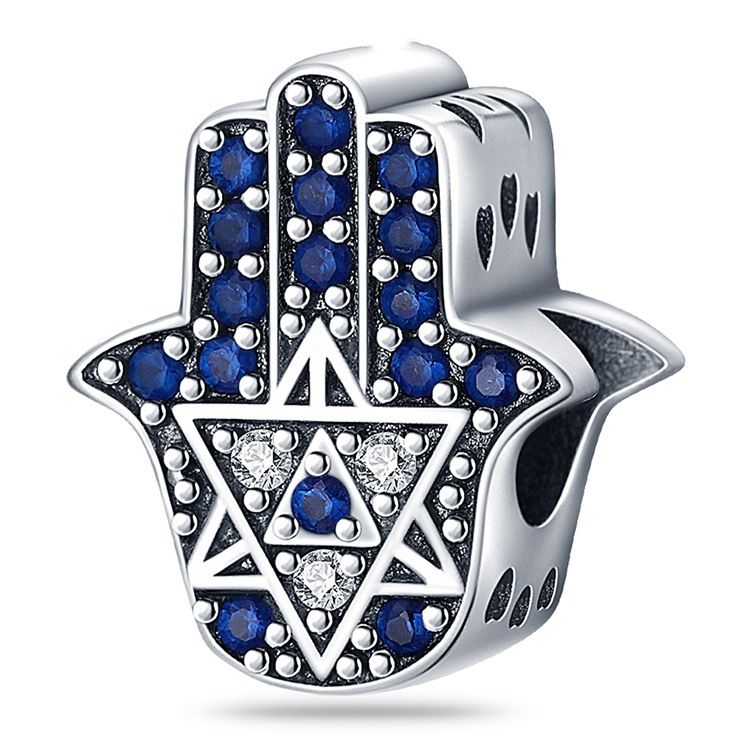 Gioielli da donna personalizzati, nuova serie Palm Magic Eye, intarsi in zircone, gioielli fai da te, bracciale, collana, argento placcato in rame_voghion.com