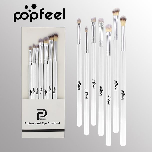 Make-up-Pinsel und -Tools Hit POPFEEL 7-teiliges Lidschatten-Make-up-Pinsel-Set Augenpflege-Schönheits-Tool-Set Spot_voghion.com