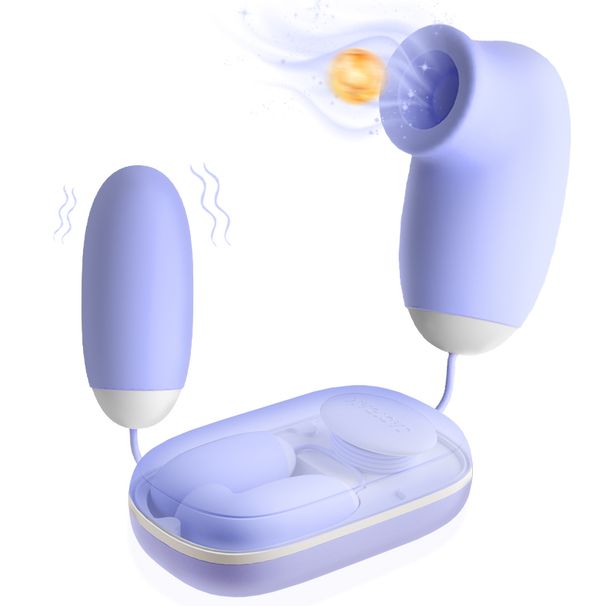 Magical Sucking Vibrating Egg Massager 24 Mode Clitoral Nipple Sucker Stimulator Clit G Spot Private Vibrator_voghion.com