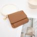 Women's Magnetic Buckle Wallet Short Stylish Multi Card Card Holder Ultra Thin Solid Color Coin Purse_voghion.com