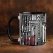 Neues Produkt im Juli: Men's Toolbox 3D-Keramiktasse Boyfriend Power Kaffeetasse_voghion.com