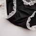Intimo Mutandine in cotone modale Slip sexy a vita bassa senza cuciture con orlo in pizzo morbido_voghion.com