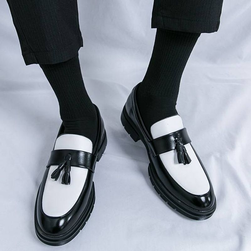 Hochwertige Lederschuhe für Herren, formelle Oxfords, Halbschuhe, zum Autofahren, Party, Dating, Business, Arbeit, Schuhe mit Quaste, Größe 38–46_voghion.com