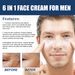 EELHOE Men's Face Moisturizing C Schwächt fein Linnen, Verhënnert Alterung, Hydratéiert a stäerkt d'Haut, Anti-Falten Gesiicht_voghion.com