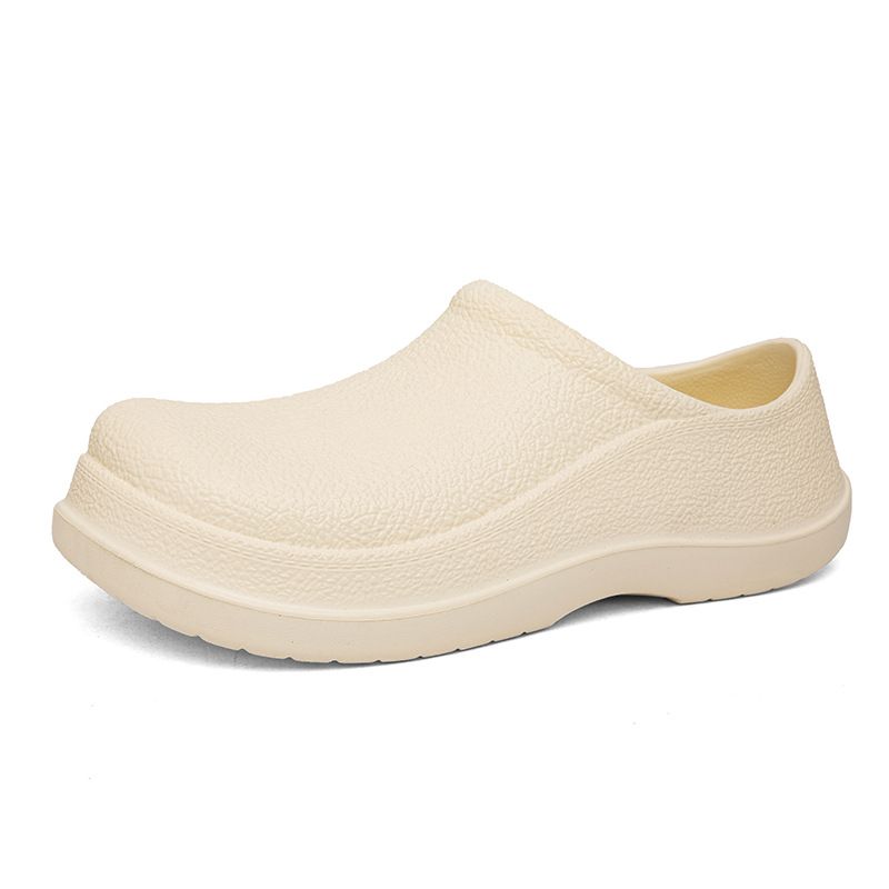 Sapatos de chef antiderrapantes, à prova de óleo e à prova d'água, sapatos de trabalho leves e confortáveis para homens_voghion.com