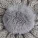 Vendita calda Xthree berretto invernale lavorato a maglia da donna con pompon in pelliccia di coniglio_voghion.com