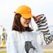 Cappello da baseball casual e versatile, versione coreana estiva per ragazze, con becco d'anatra, per celebrità di Internet d'oltremare_voghion.com
