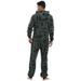 Underwear & Sleepwears Camouflage Hooded Fleece Onesie Pajamas - Winter Warm Plush Loungewear, Soft & Comfortable Sleepwear For Home, Unisex Design_voghion.com