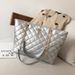 Little Deer Single Shoulder Quilted Women's 2019 Autumn New Chain Large Capacity Bag_voghion.com