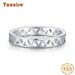 Tancise Anello in argento con zirconi classici Gioielli da donna Promessa di nozze Regalo per feste_voghion.com