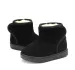 Crianças Neve Inverno Moda Antiderrapante Botas para Crianças Cutefeet Esqui Cor Sólida Padrão Quente Macio Fundo Grosso Sapatos Infantis_voghion.com