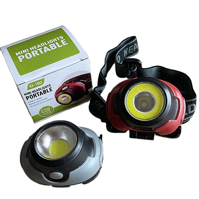 New Wave Sensing COB Outdoor Cycling USB Charging Night Running LED Strong Light Headlight_voghion.com