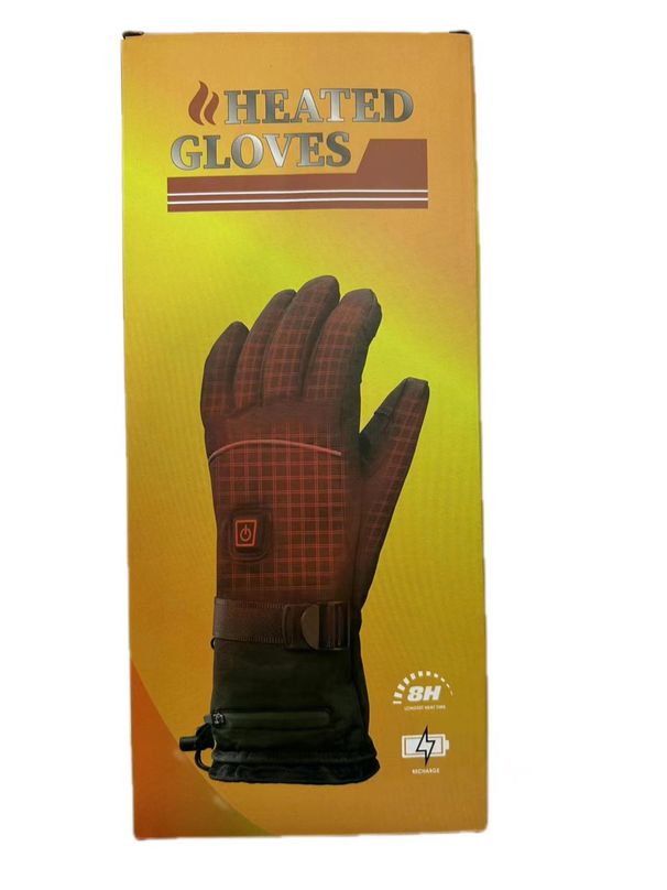 Lämmityskäsineet Ulkopyöräily Kolmen nopeuden lämpötilan säätö Lämmitys Hiihto Kylmäsuojakäsineet Paksut Lämpimät Sähkölämmityshanskat_voghion.com