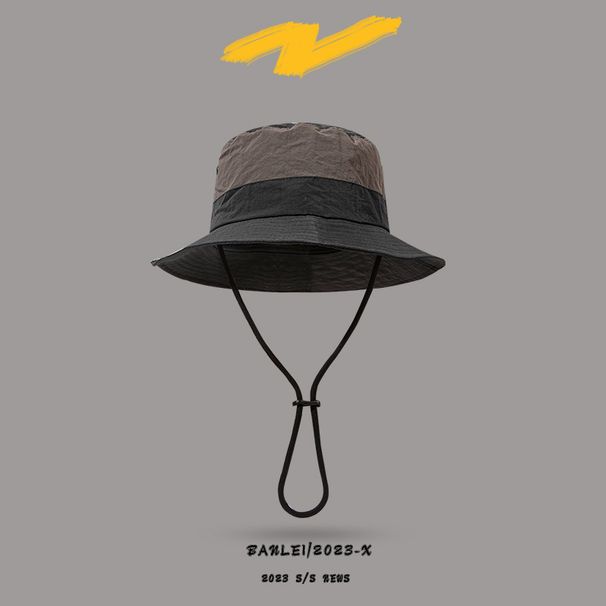 Nuovo cappello da pescatore giapponese per alpinismo all'aperto da donna Protezione solare stile sottile e parasole per uomo e donna Cappello da ciotola ad asciugatura rapida da viaggio_voghion.com