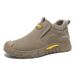 2025 Spring New Style One Step Soft Bottom Sports Dad Anti Dirty Construction Site Labor Protection Men's Shoes_voghion.com