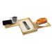 Wooden Armrest Double Layer Rotatable Sofa Lazy Phone Holder With Storage Compartment Tray_voghion.com