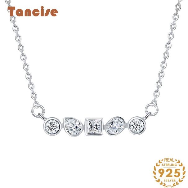 Tancise S925, collana con ciondolo in argento Sterling classico retrò, da donna, alla moda, piena di ornamenti per il collo di forma irregolare_voghion.com