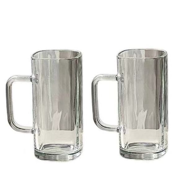 Square Cold Water Pitcher Handle, High Temperature Resistant, Large Capacity, Suitable For Juice, Milk Tea, With Lid_voghion.com