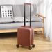 16 Inch Carry-On Luggage With USB Port & TSA Lock, Lightweight ABS+PC Mini Suitcase For Air Travel, Animal Print Design, Spinner Wheels_voghion.com