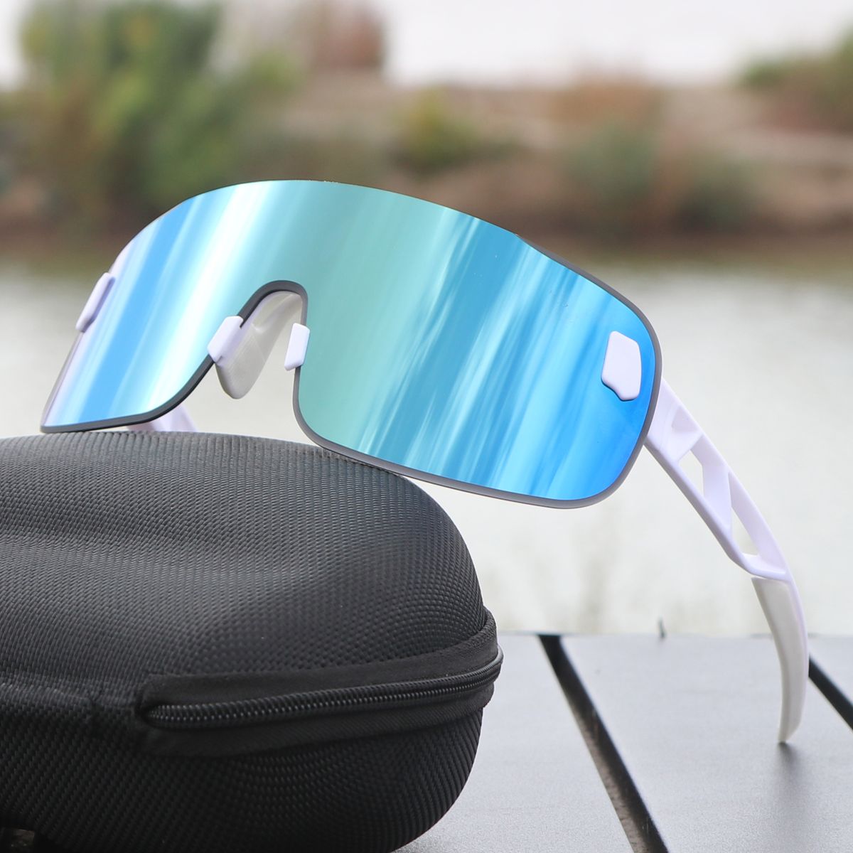 Photochromic Cycling Glasses - Day & Night Use Sports Sunglasses For Biking Running & Hiking UV Protection Unisex Goggles_voghion.com