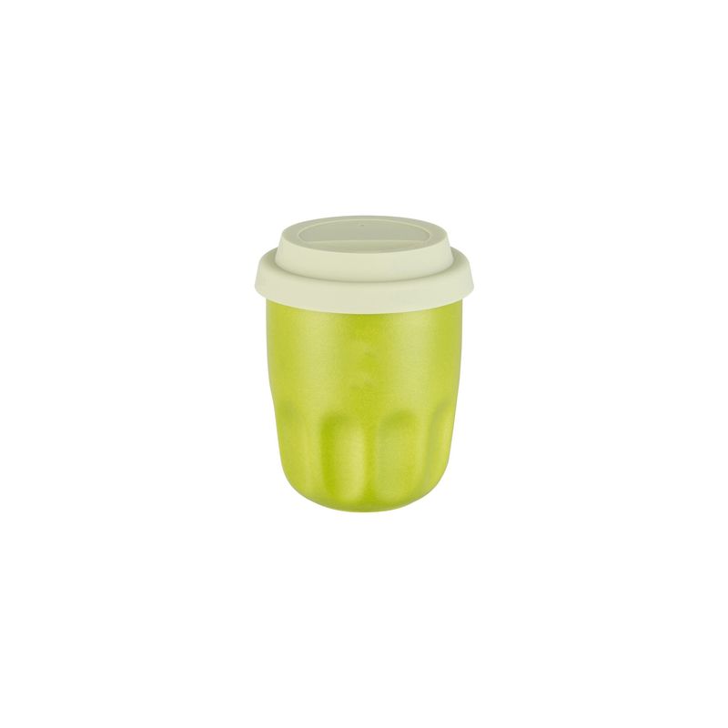 Ceramic Direct Drinking Cup Coffee Cup Water Cup Open Direct Drinking Silicone Lid Simple Design Easy To Carry_voghion.com