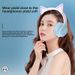 ST89M Macaron allmähliche Änderung der Farbe Katzenohr leuchtendes Headset Bluetooth-Headset, drahtloses Musik-Headset_voghion.com