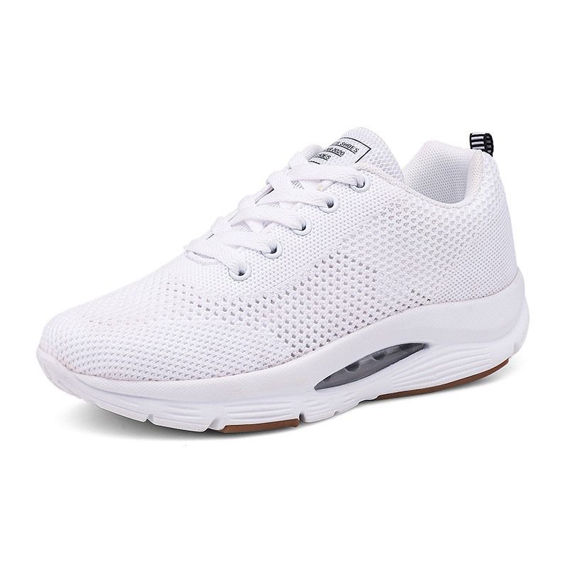 Women's Flying Mesh Air Cushion Sports Casual Shoes Thick Soled Rocking Shoes Women's Ghost Dance Shoes_voghion.com