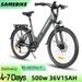 SAMEBIKE RS-A01 Pro-T 26 colių elektrinis dviratis, 36 V 15 Ah baterija, 500 W variklis miesto elektrinis dviratis, geriausiai tinka važinėti ir važinėti mieste _voghion.com