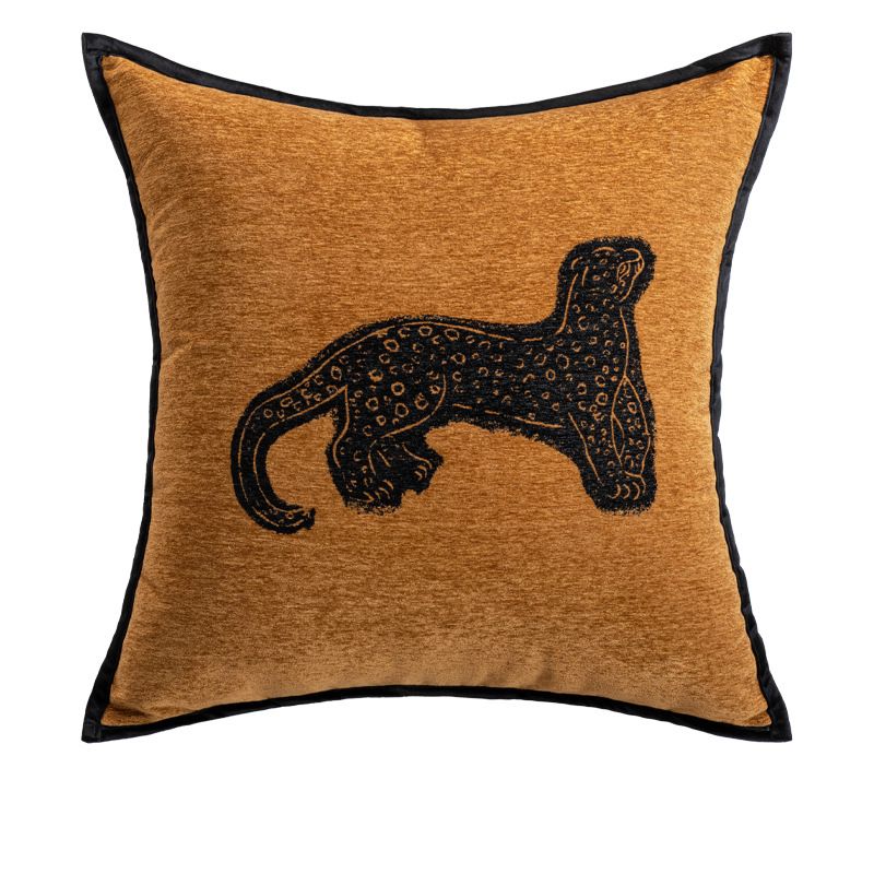 Luxury Pillow Cover - Oversized Sofa & Bed Cushion Case For Hotel & Home Decor (Premium Fabric Large Backrest Pad Elegant Design No Insert Included)_voghion.com