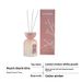 Peach Bliss Reed Diffuser – 200 ml natuurlijke luchtverfrisser voor thuis en hotel, langdurige bloemige fruitgeur, decoratieve fles met ronde schouder_voghion.com