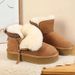 Women's Shoes Side-Zip Snow Boots – Shearling Lined Winter Shoes (Waterproof & Slip-Resistant)_voghion.com