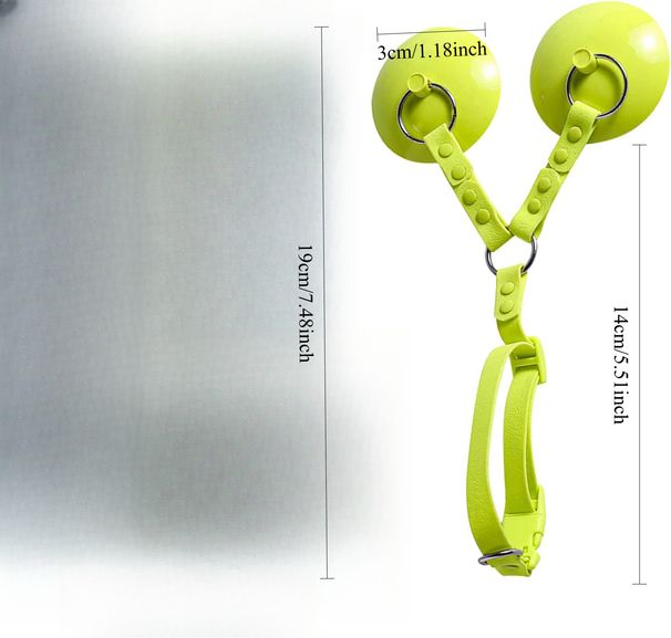 Kahekordse iminapaga suplemisrihm - 2024. aasta uus koera pesemisrihm reguleeritava kaelarihmaga lemmikloomade dušivanni hooldamiseks - lihtne puhastada_voghion.com