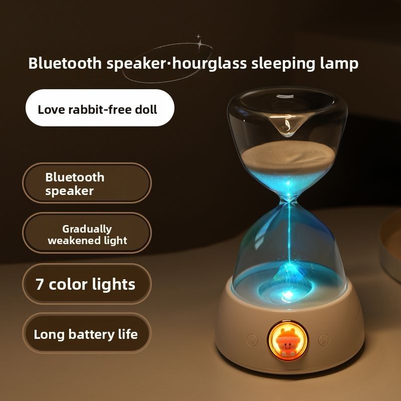 Koala Hourglass Companion Bedroom Bedside Atmosphere Music Table Lamp Romantic Gift Creative Ornament Sleep Night Light_voghion.com