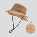 Cappello da pescatore estivo da donna, pieghevole, ad asciugatura rapida, per escursioni all'aperto_voghion.com