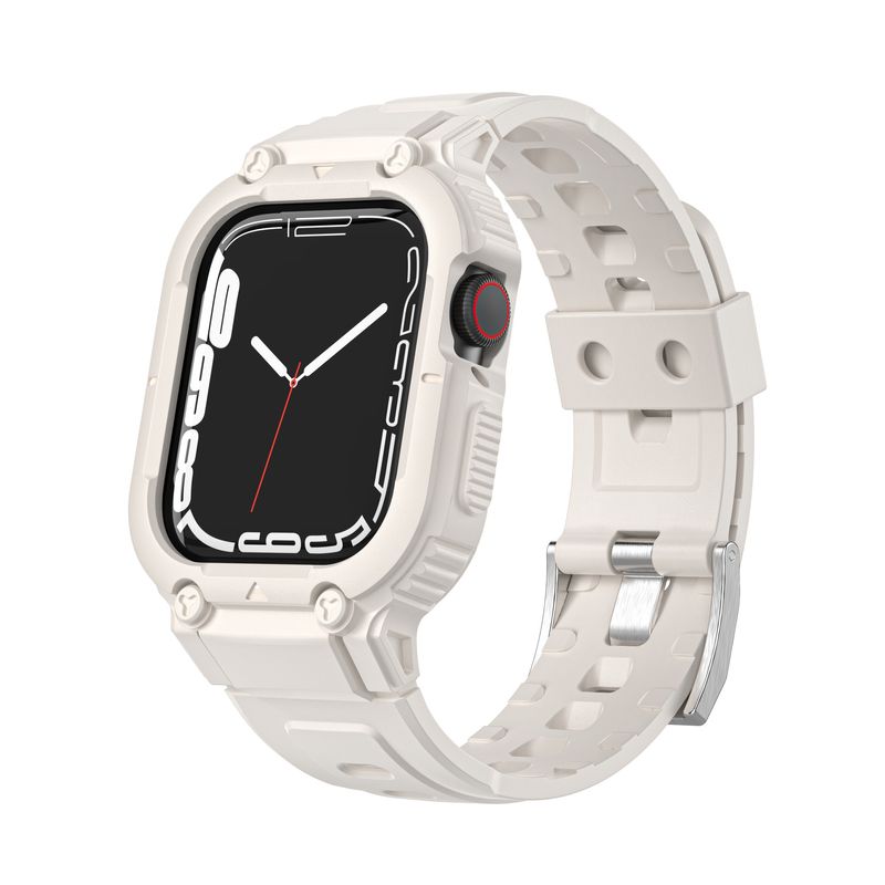 Κατάλληλο για Apple Watch, Applewatch band, iwatch onepiece armor, μονόχρωμο band 1-8 γενιάς_voghion.com
